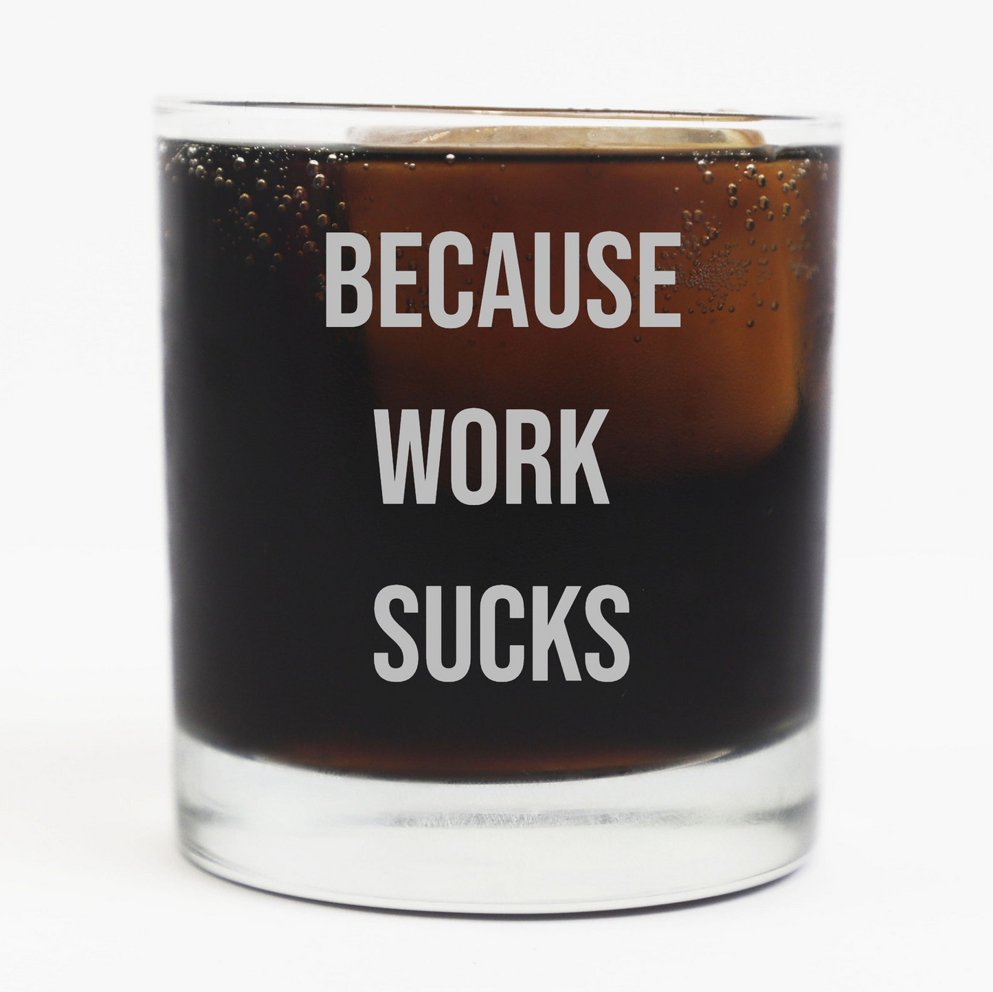 Engraved Personalized Whiskey Glass 11 oz Custom