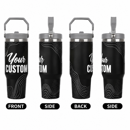 Custom Photo Girl Horse 30oz Tumbler | Gift For Horse Lovers | Pet Lover Gifts