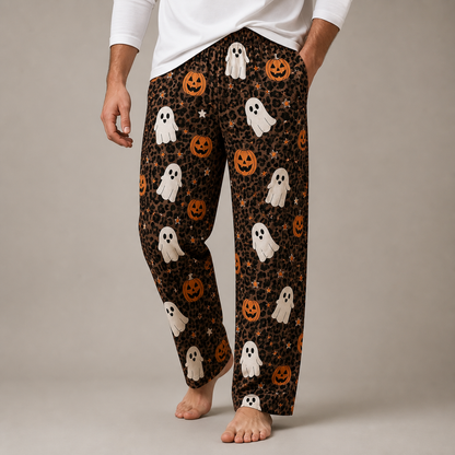 Halloween Unisex Straight Pajama Pants, Full Length Horror Pajama Bottoms, Unique Gift For Men And Women THUC99