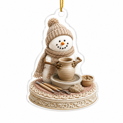 Snowman Hobbies Acrylic Pottery