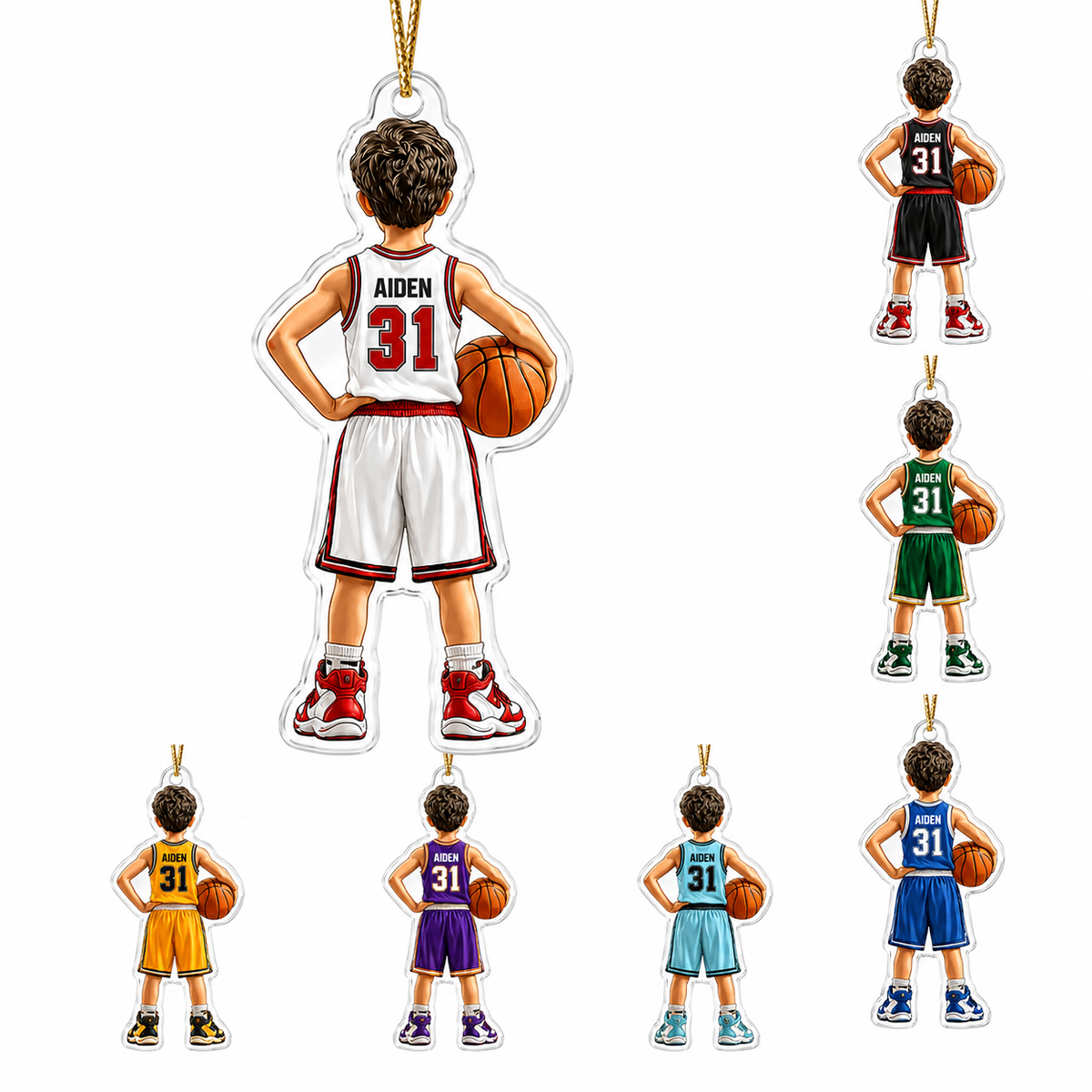 Basketball Acrylic Style 15