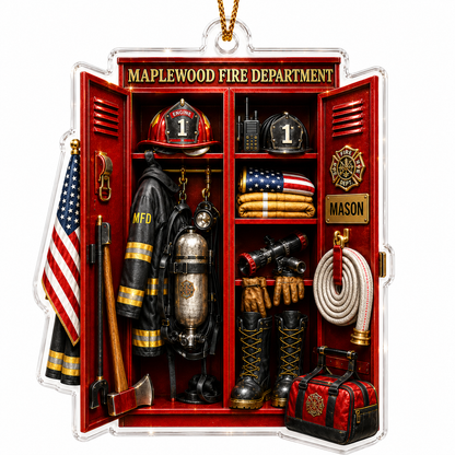 Maplewood Fire Dept Locker