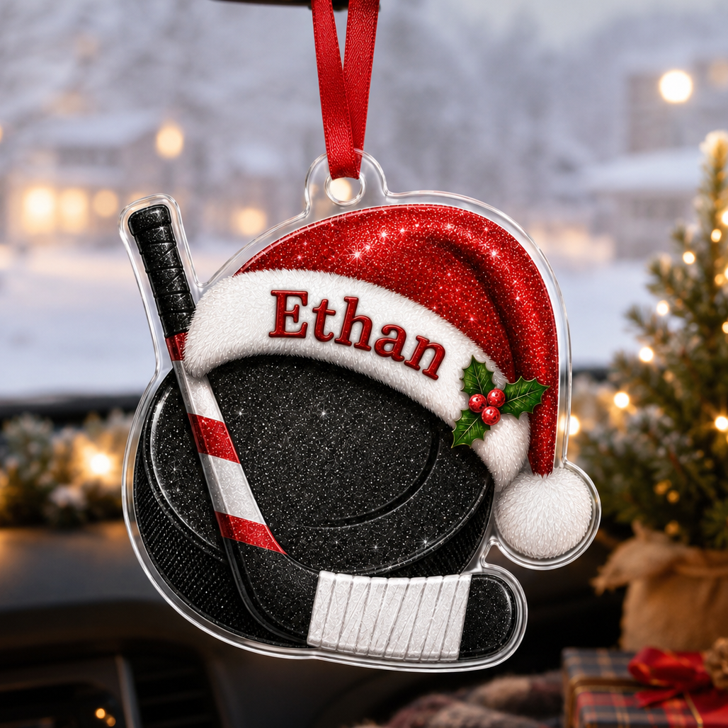 Sport Custome Name Acrylic Ice Hockey