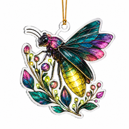Bird With Flower Firefly