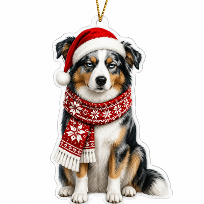 Dog Funny Christmas Australian Shepherd