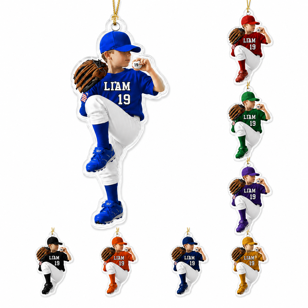 Baseball Acrylic Style 3