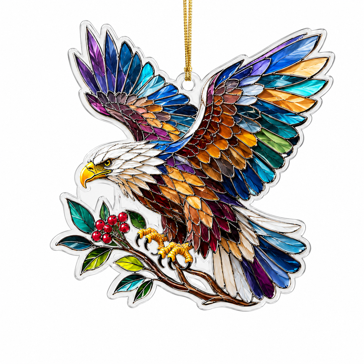 Bird With Flower Eagle