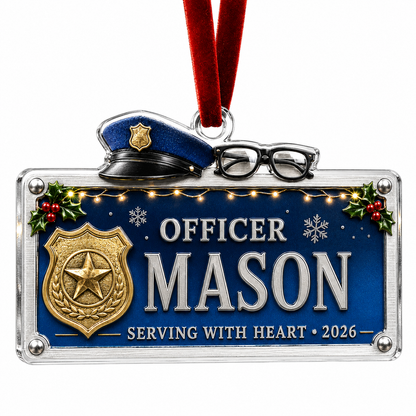 Officer Nameplate