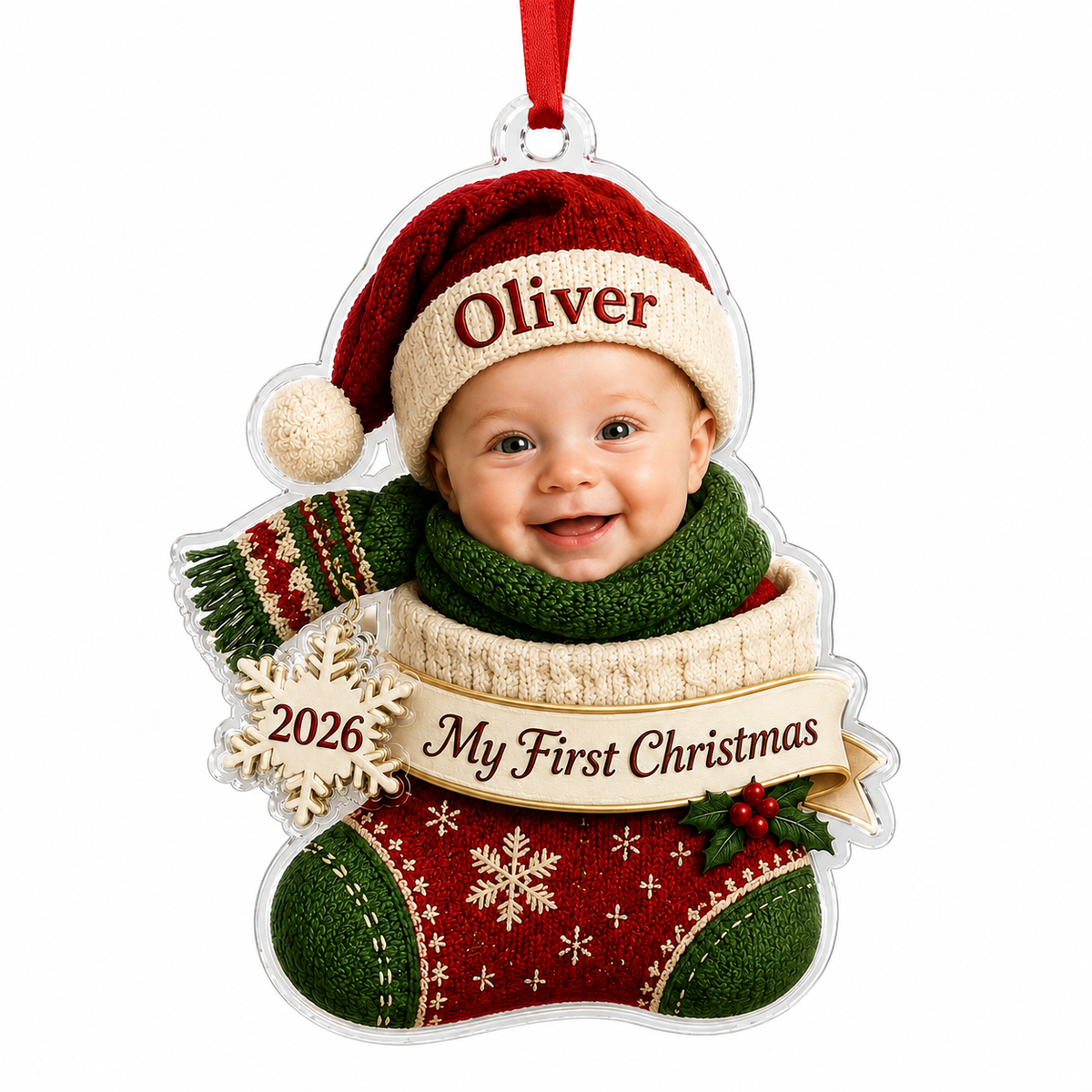 Baby Photo Sock