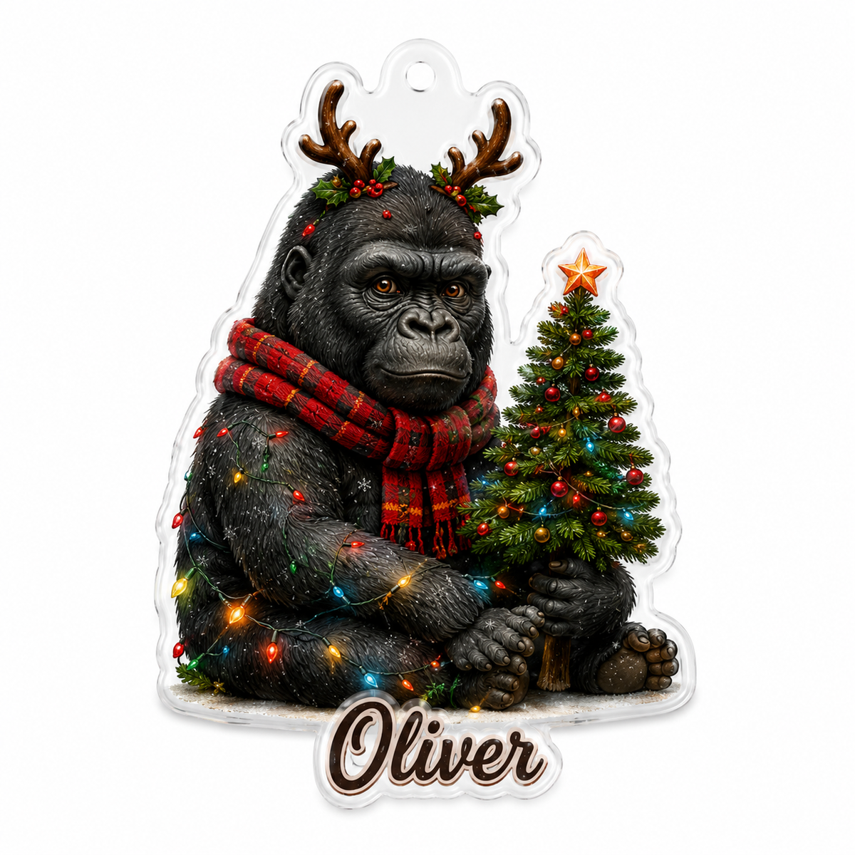 Christmas Animal Gorilla