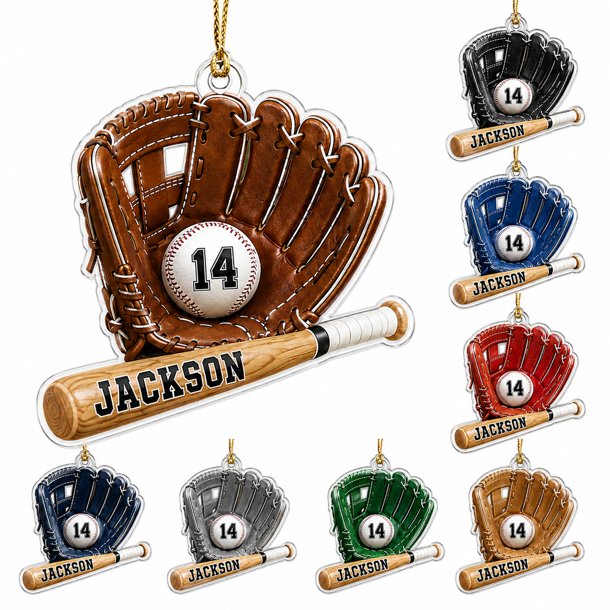 Baseball Acrylic Style 5