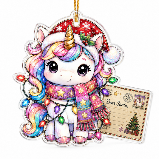Animal With Christmas Led Unicorn
