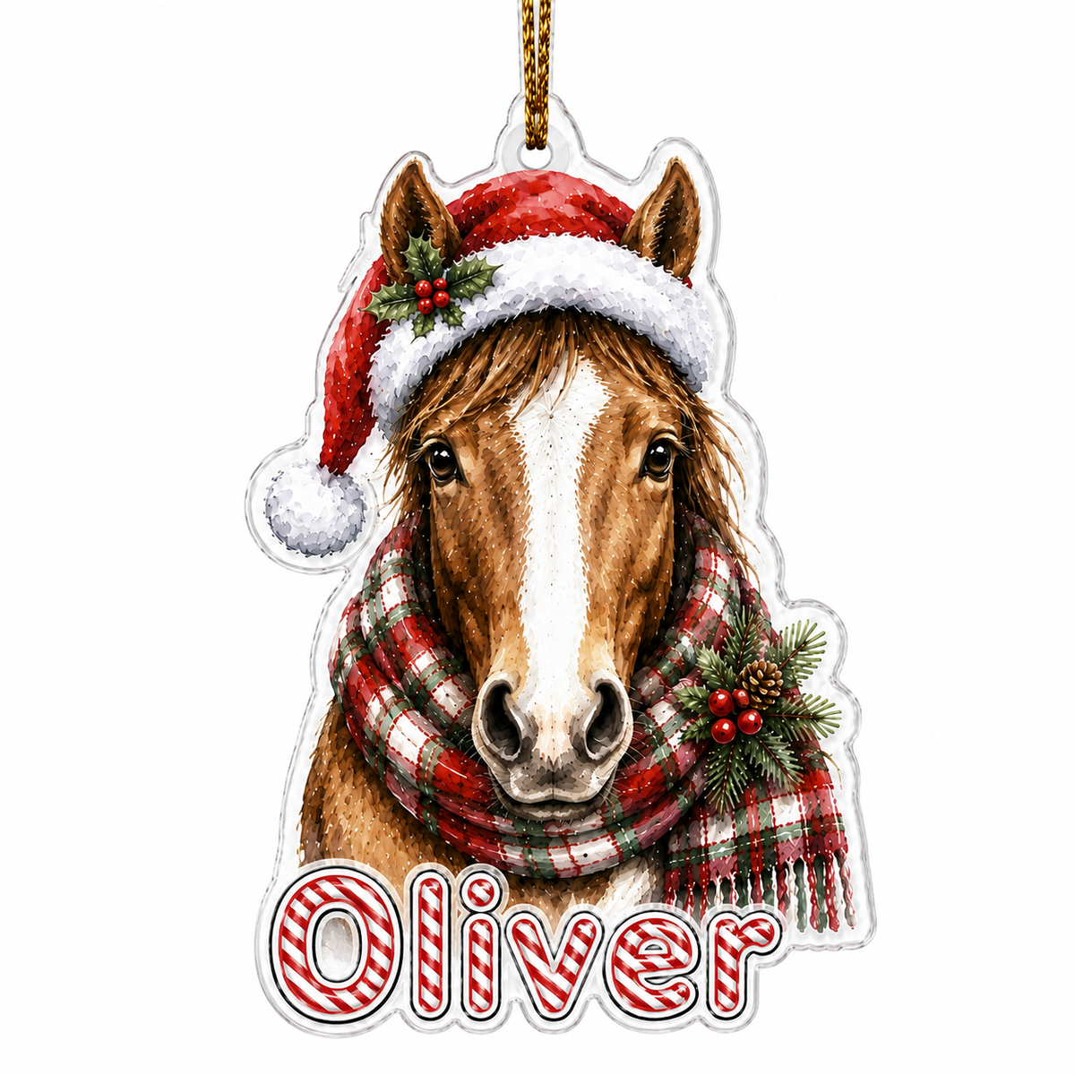 Christmas Farm Animal Horse