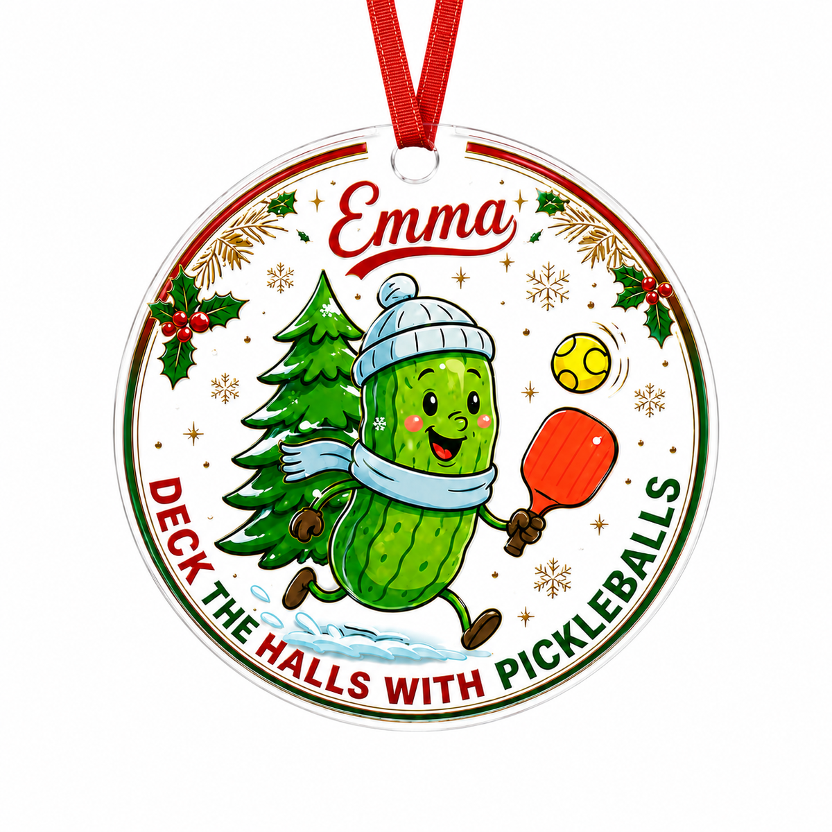 Custom Name Pickleball Acrylic Style 8