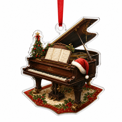 Piano Custome Name Acrylic Style 11