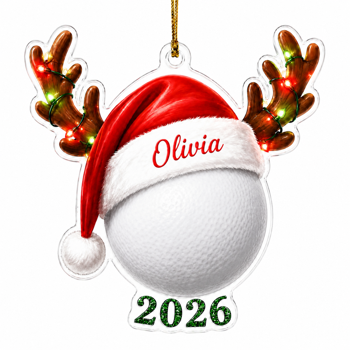 Christmas Sports 2026 Field Hockey Acrylic