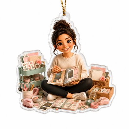 Custom Photo Hobbies Acrylic - Scrapbooking