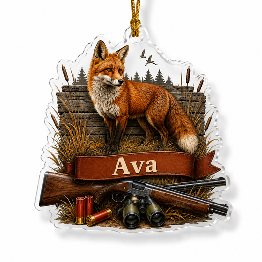 Animal Acrylic Red Fox