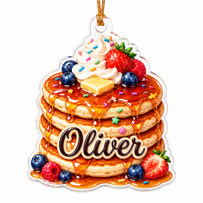 Custom Dessert Pancake Stack Acrylic