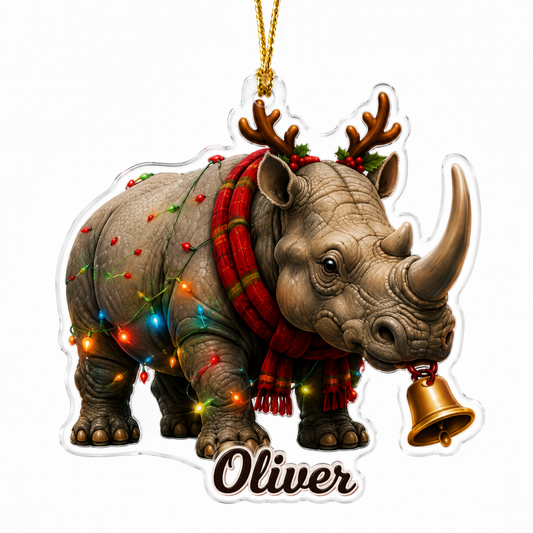 Christmas Animal Rhino