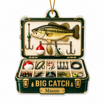Personalized Fishing Big Catch Acrylic