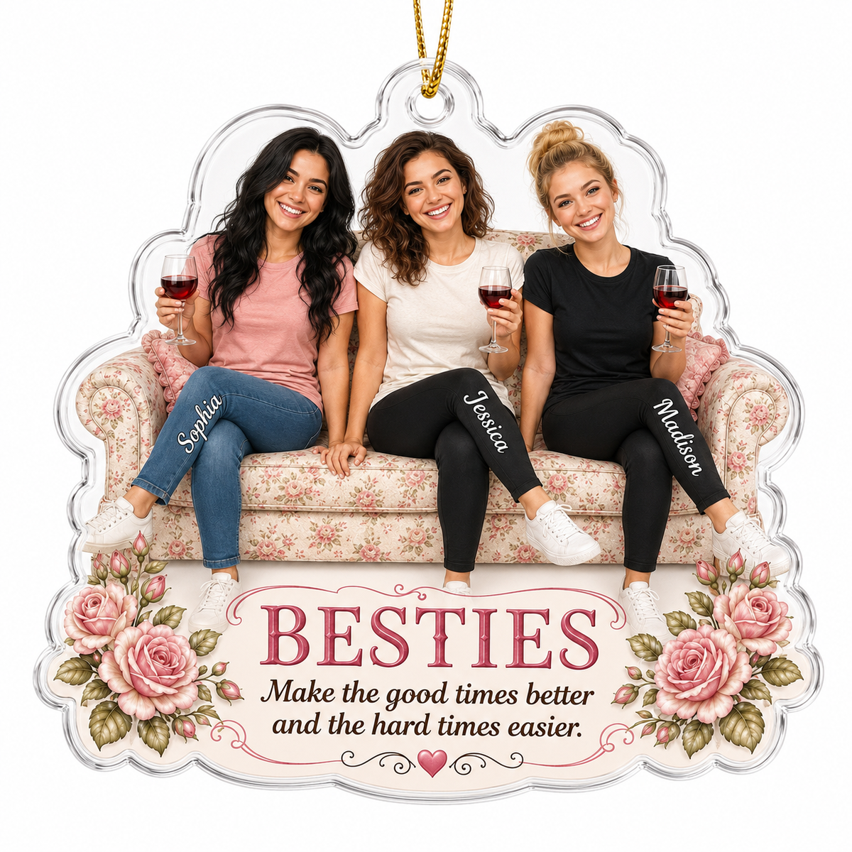 Besties Sippin Together