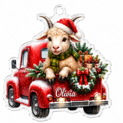 Christmas Farm Goat