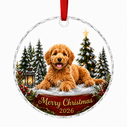 Custom Photo Dog Xmas Style 9