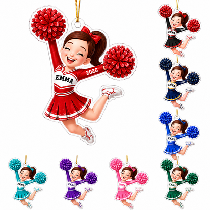Cheerleading Color Acrylic Style 6