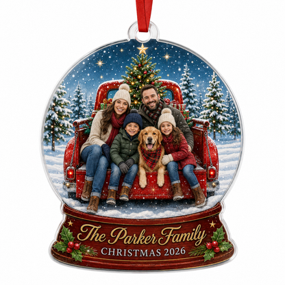Family Memory Waterglobe