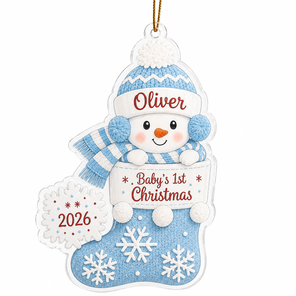 Baby Xmas Snowman