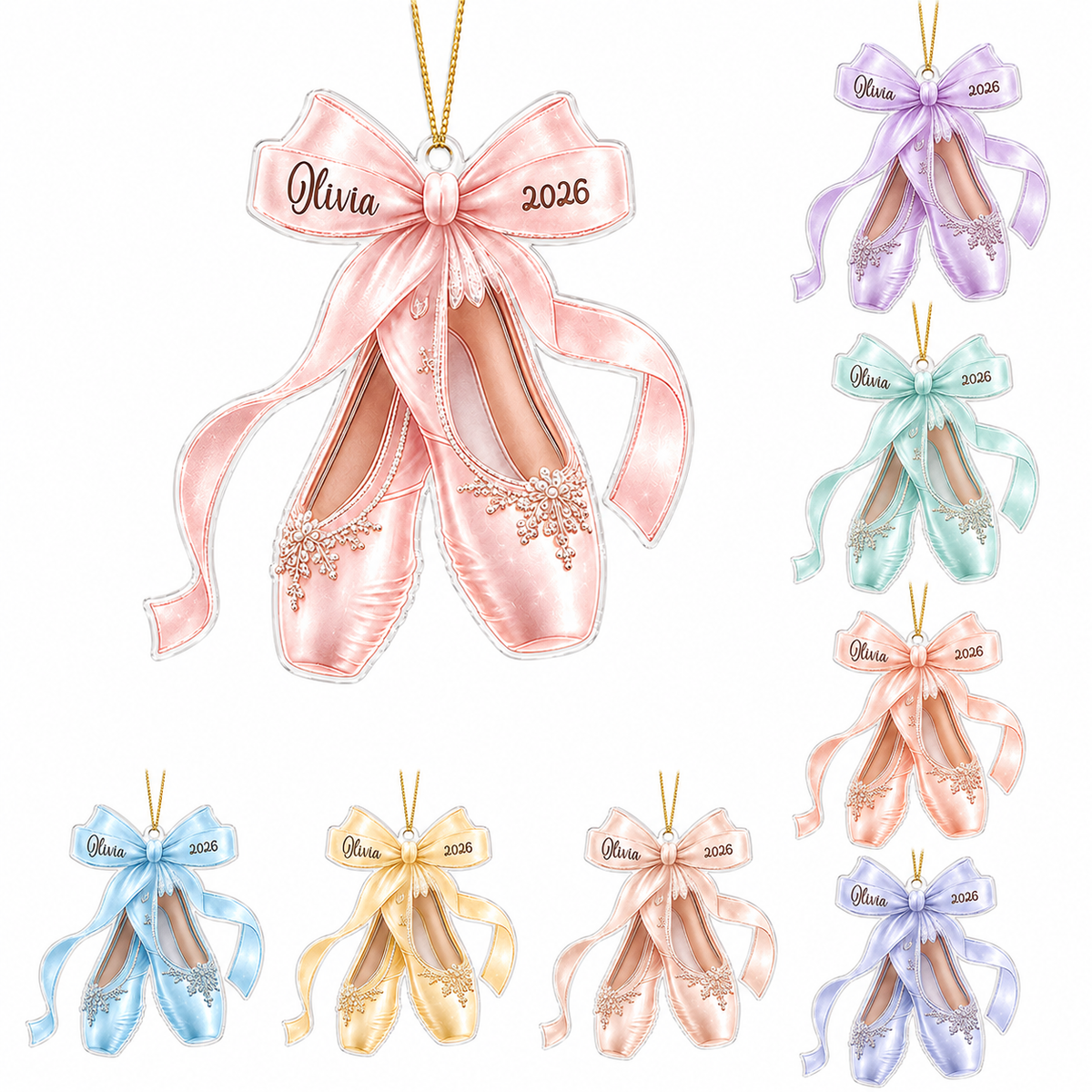 Ballet Custom Name Acrylic 3