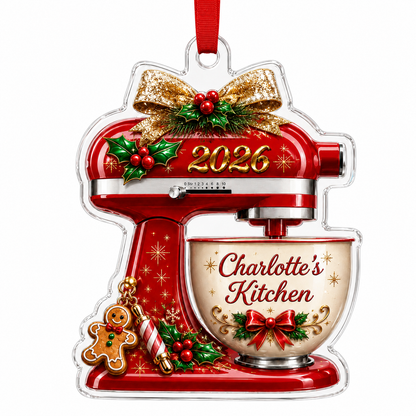 Personalized Kitchen Utensils Acrylic Dough Mixer