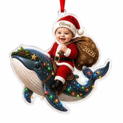 Custom Photo Baby Animal Whale