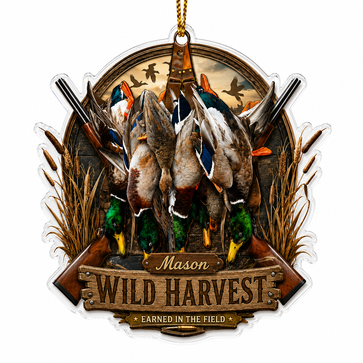 Personalized Hunting Camo Vest Gear Acrylic