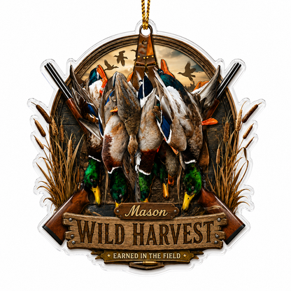 Personalized Hunting Camo Vest Gear Acrylic