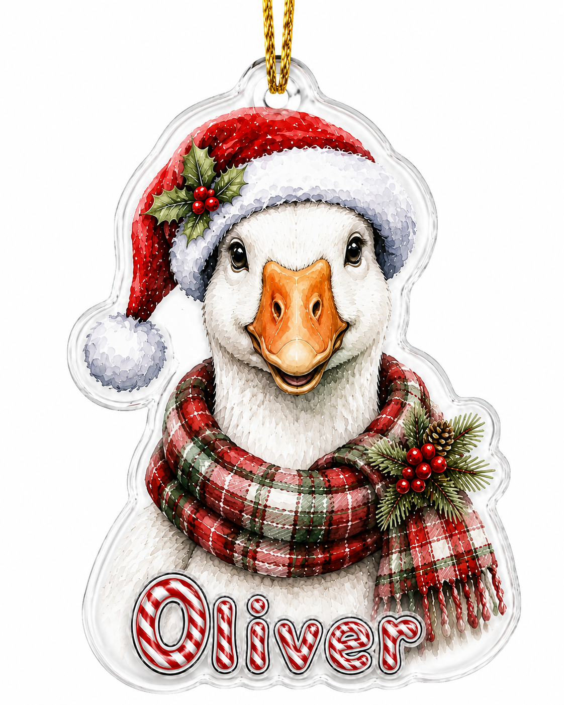 Christmas Farm Animal Goose