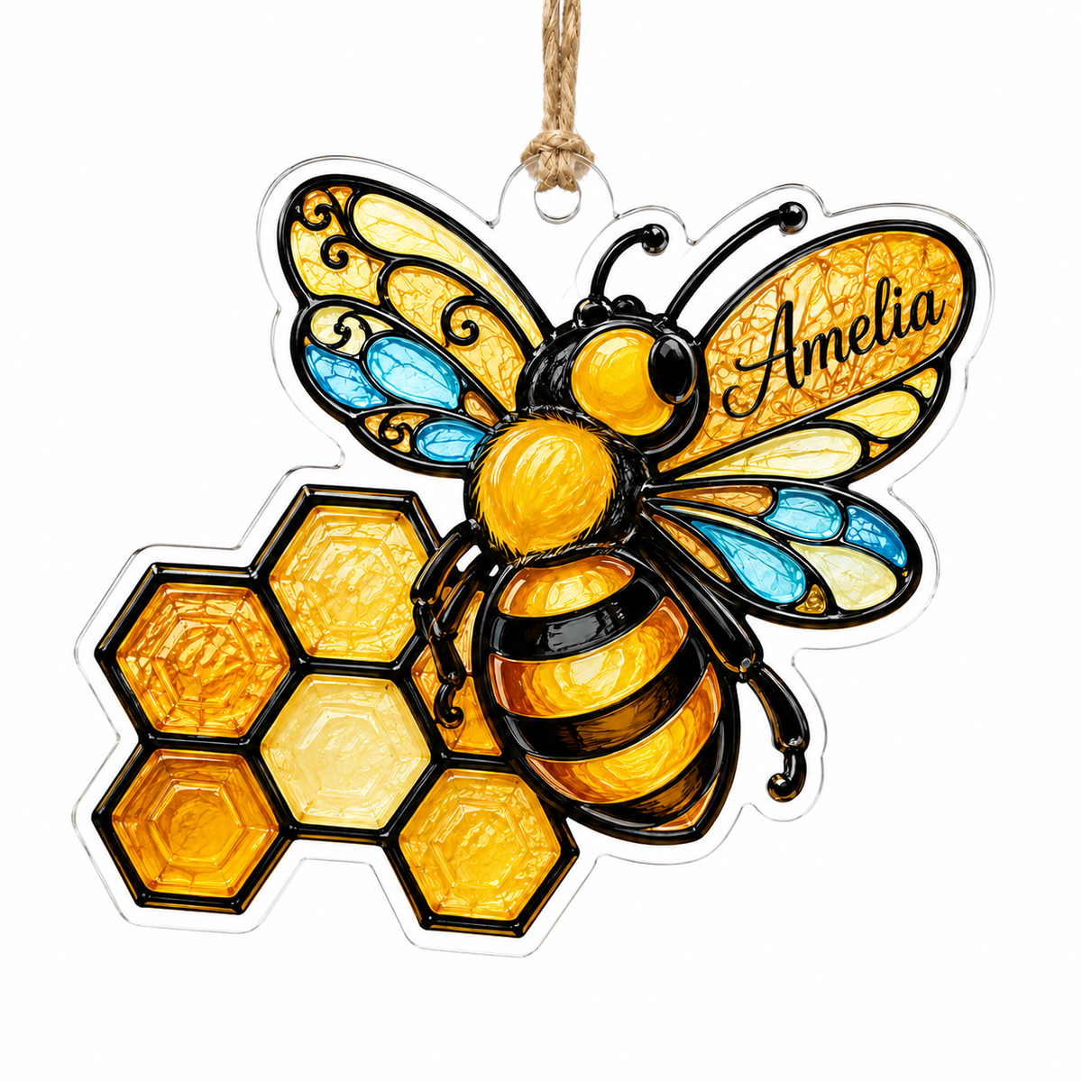 Bee Floral Style 2