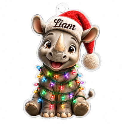 Animal Led Light Rhino