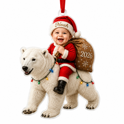 Custom Photo Baby Animal Polar Bear