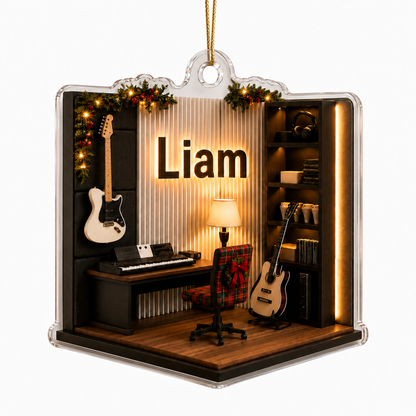 Piano Custome Name Acrylic Style 13