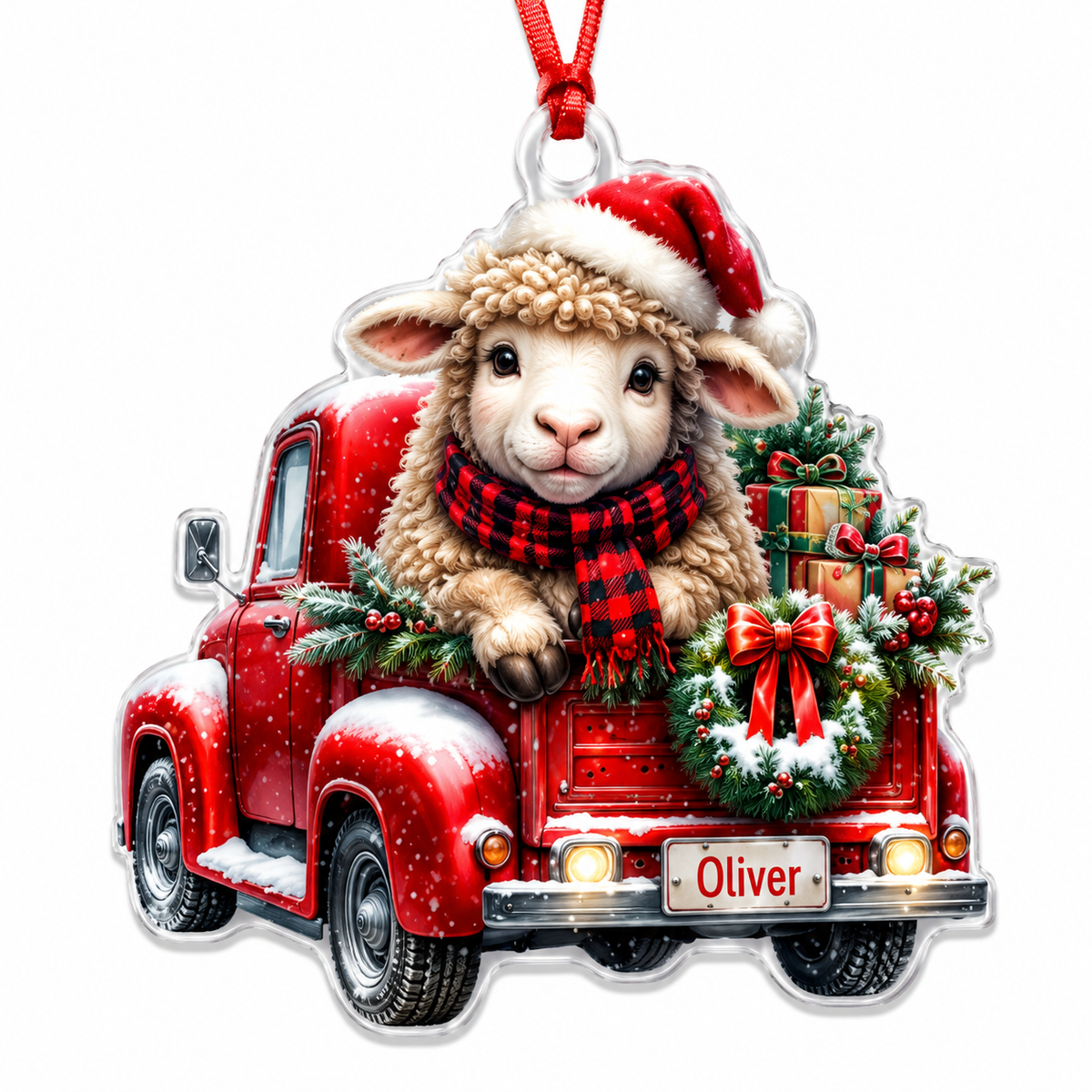 Christmas Farm Sheep