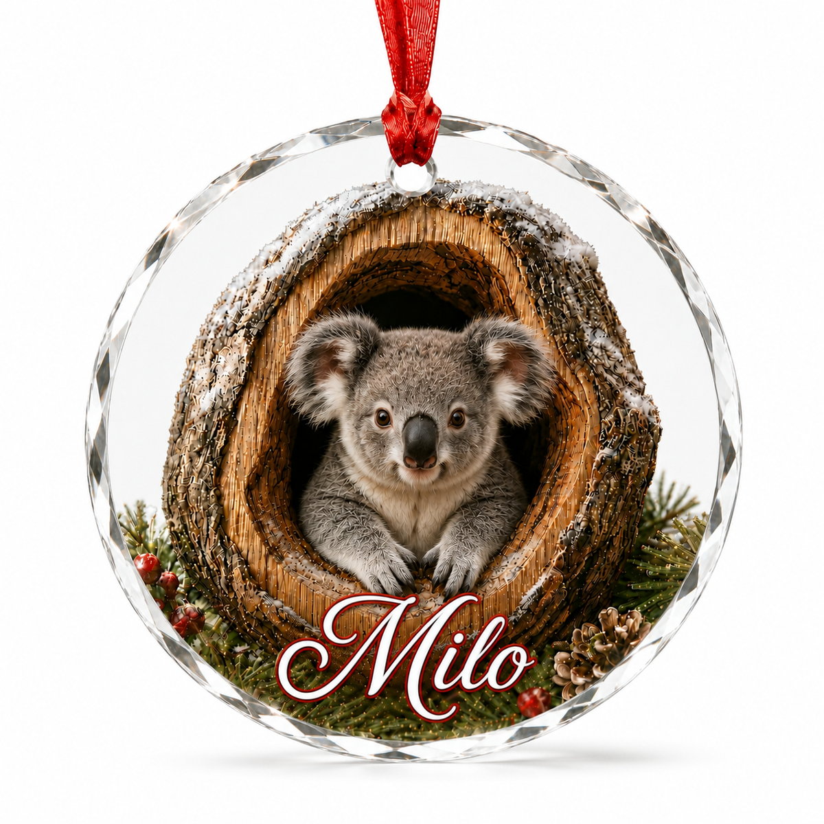 Glass ornament Animal Koala