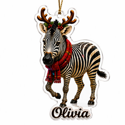 Christmas Animal Zebra