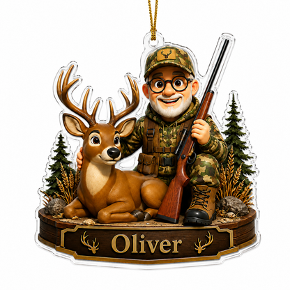 Personalized Hunting Buck Companion Acrylic