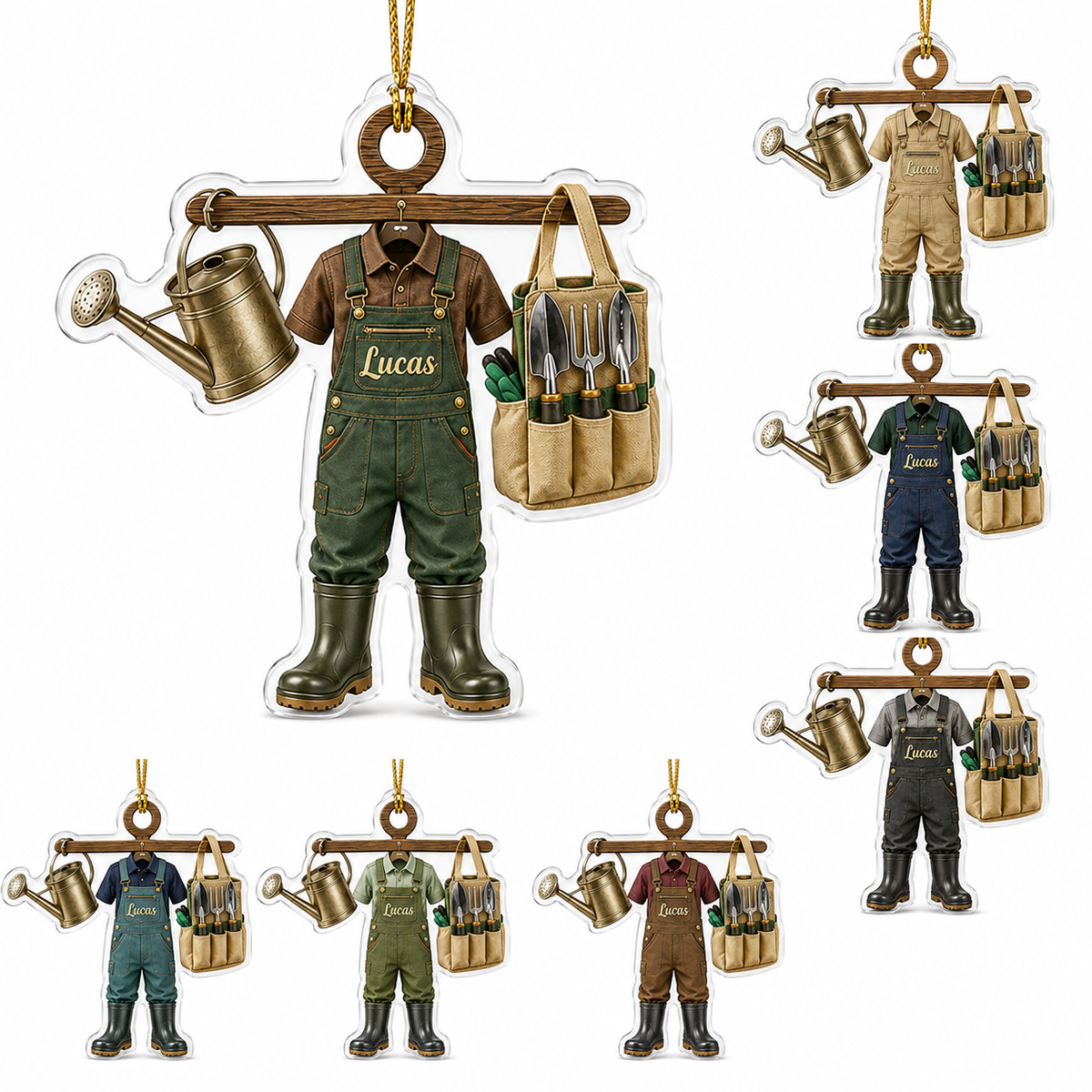 Custom Gardening Outfit Acrylic