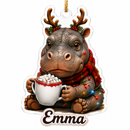 Christmas Animal Hippo