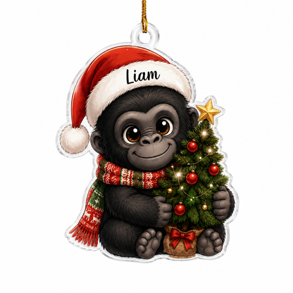 Animal Christmas Gorilla
