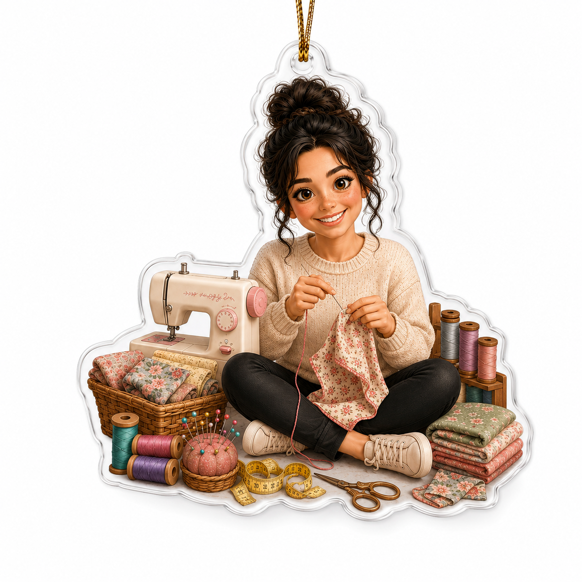 Custom Photo Hobbies Acrylic - Sewing