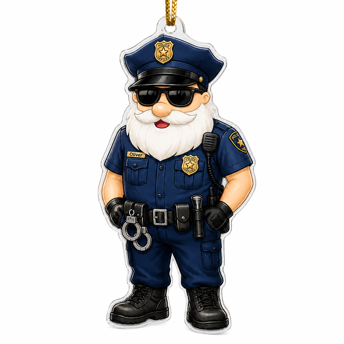 Police Santa In Uniform S2